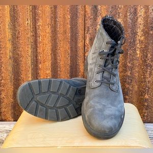 Men’s Blundstone #1931 Lace-Up Boots, Rustic Black, AU Sz 8/US Sz 9